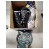 Knee pads, steel wire, tubing, misc