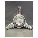 Three-Bar Wheel  Spinner Chrome Wall Hanging