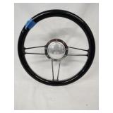 14' Aluminum 9 Hole Steering Wheel Kit