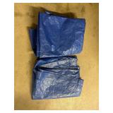 2- Small Blue Tarps