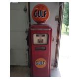 Gulf gas pump made by tokheim