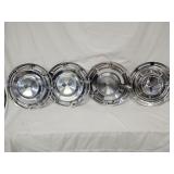 4 Vintage Chevy Corvette hubcaps