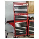 Craftsman 3 piece rolling toolbox, with side shelf