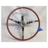 Vintage 65/66 Ford Mustang Steering Wheel 16'D