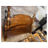Cochrane Oak Bed Queen/ Full