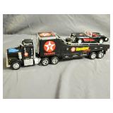 Taylor Trucks Plastic Texaco Semi & 57 Corvette
