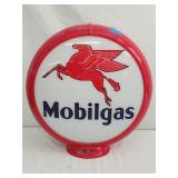 Mobilgas Gas Pump Head Plastic 17'Hx16'W