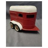 Nylint pressed tin toy horse trailer 9' long