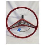Vintage 58-60 Chevy Impala Steering Wheel 17'
