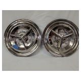 2 Wheel covers for 1956 Olds