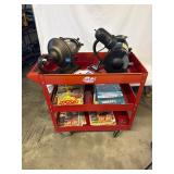 Metal Coca-Cola Utility Cart 16ï¿½x20ï¿½x33ï¿½