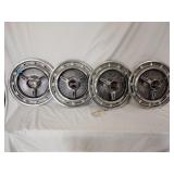 Set of 4 vintage 1963-1966 Chevrolet SS hubcaps