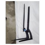 Metal brackets, 27' long