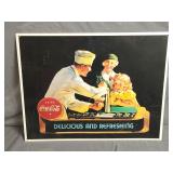Metal Coca Cola Sign 16.5'ï¿½12.5'