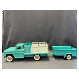 Structo Pressed Steel Livestock Truck & Trailer