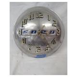 Vintage Ford hubcap made into clock