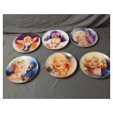 (6) Marilyn Monroe Collectors Plates 8'D