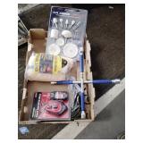 Prowin chalk reel with chalk, aluminum polish kit