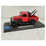 1931 Ford Model A Tow Truck 1/18 Die Cast Replica