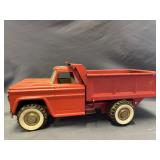 Structo Pressed Steel Red Dump Truck