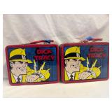 1998 Dick Tracy Mini Tin Metal Lunch Box