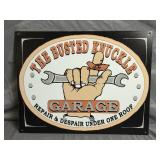 Busted Knuckle Garage Sign 16'ï¿½12.5'