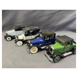 4 Die Cast Vehicle Replicas 1:32 Scale