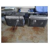 Pair of 8' x 5.5' x 5' speakers