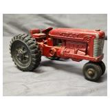 Vintage Kiddie Toy Metal Hubley Tractor 5'L