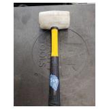 Heavy rubber mallet