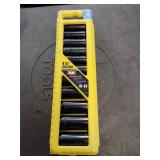 Stanley 11 piece metric socket set deepwell