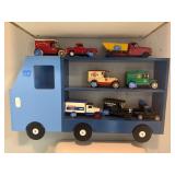 Wood Truck Wall Display Shelf 29.25ï¿½x16ï¿½x4 7/8ï¿½