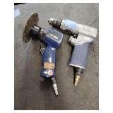 Air sander and 3/8' chuck air drill