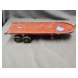 Hubley kiddie toy metal semi trailer