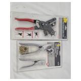 2 Leather punch tool sets