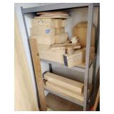 Assorted woodworking lumber, basswood