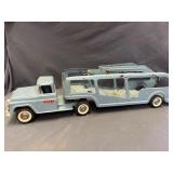Buddy L Pressed Steel Boat Hauler Truck