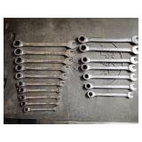 Craftsman ratcheting wrenches standard and metric