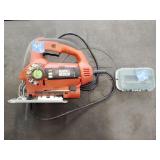 Black and Decker accu-bevel jig saw and blades