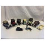 (8) Toy Replica Cars 2.75ï¿½ - 5.75ï¿½