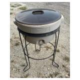 Coleman Party Cooler on Metal Stand
