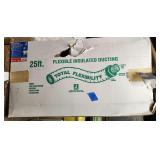 Box 12'×25' Flexible Insulated Duct R8