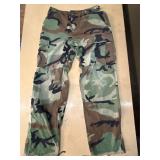 Camo Pants, Child's Apron, Gloves