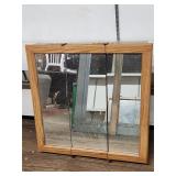 Bathroom Mirrored Medicine Cabinet 24'×24'×4.5'