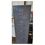 Four Drawer Metal Filing Cabinet 18.25'52'x25'