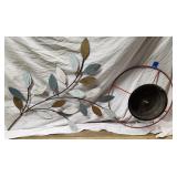 Vintage Metal Tree Base/Metal Wall Hanger