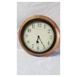 Sterling & Noble Battery Operated Wall Clock 16'D