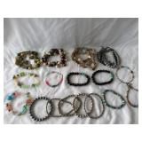 Beaded Bracelet assortment (17)