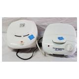 (2)Indoor Grill Machines Including George Foreman
