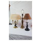 (3) Working Table Lamps